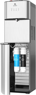 Avalon Self Cleaning Bottleless Water Cooler Water Dispenser - 3 Temperature Settings - Hot, Cold & Room Water, Durable Stainless Steel Cabinet, NSF Certified Filter- UL Listed