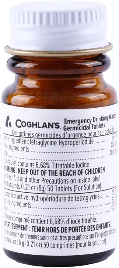 Coghlan's Drinking Water Germicidal Tablets