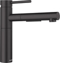 Blanco 527560 Alta II Low Arc Pull-Out Kitchen Faucet - 1.5 GPM - Matte Black