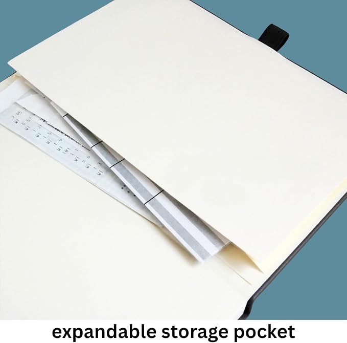 RICCO BELLO Lined Journal Notebook, Hummingbird | Faux Leather Hardcover, With Pen Holder, 96 Sheets / 192 Pages, College Ruled, 5.7 x 8.4 Inches