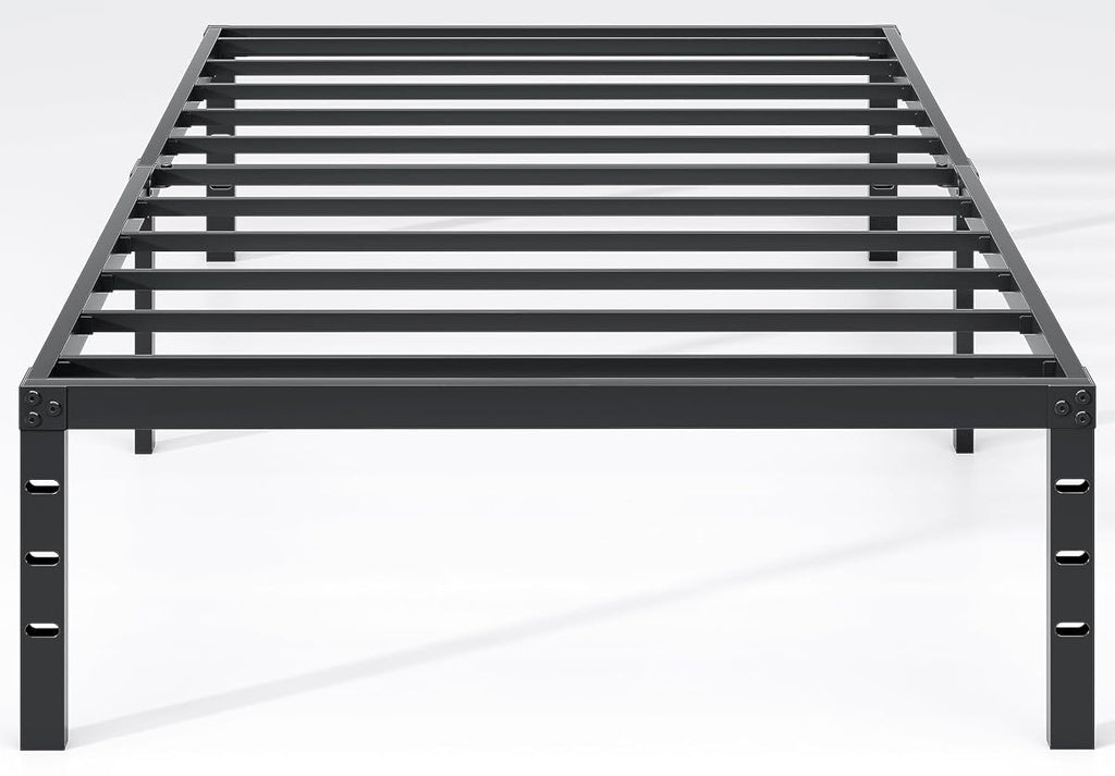 Metal Bed Frame,Twin Size Bed Frame with Storage Space,14 Inch