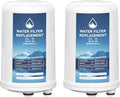 FC1 HG-N F8 Water Filter Replacement Cartridge Compatible with Enagic Leveluk K8, SD501 (2011+), JRIV 8-Plate Ionizer Machines Alkaline Water System, Pack of 2