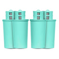 Crystal Quest Alkalizing Water Filter Pitcher Cartridge - Advanced Filtration for Clean, Healthy Water, Enhances Mineralization, Long-Lasting Design, Easy Installation - 1,000 Gallons [Pack of 4]