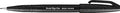 Pentel Fude Touch Sign Pen, Black, Felt Pen Like Brush Stroke (SES15C-A)