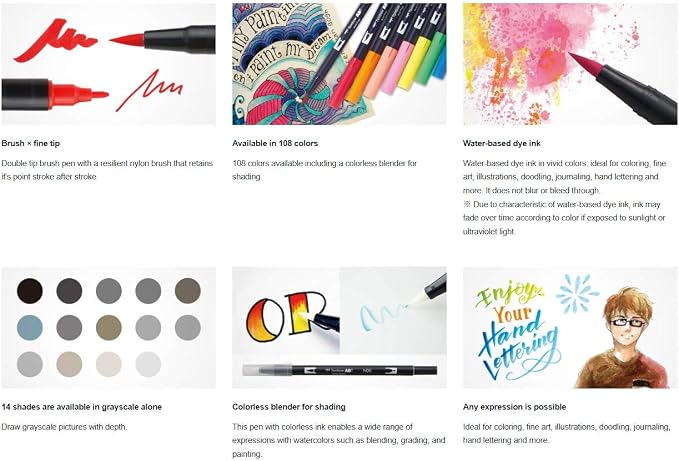 Tombow : Dual Tip Blender Pen