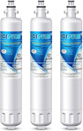 ICEPURE RPWF Refrigerator Water Filter, Replacement for GE RPWF, RWF1063, RWF3600A, WDS-RPWF, WSG-4, DWF-36, R-3600, AQF-RPWF, MPF15350, OPFG3-RF300, WF277, 3Pack