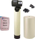 Fleck IRONPRO2 Pro 2 Combination Water Softener Iron Filter 5600SXT Digital metered Valve for Whole House (32,000 Grains, Almond)