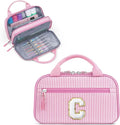 YOOLIFE Pencil Box for Girls, Pink Pencil Pouch Cute Pen Case, Birthday Gifts for 6 7 8 9 10 11 12 13 Year Old Girls, Pink C