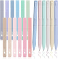 DazSpirit 12 Pastel No Bleed Bible Highlighters & 6 Color Pens Set | Quick-Dry Cute Aesthetic Markers in Assorted Colors for Bible Study, Journaling, Office and School Supplies