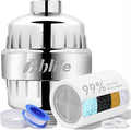 BBLIFE Shower Filter for Hard Water with NSF Certified KDF Filter Media | Multi-Stage Filtration, NSF Certified KDF, Carbon & Calcium Sulfite Reduces Chlorine, Odors & Impurities, Easy Installation