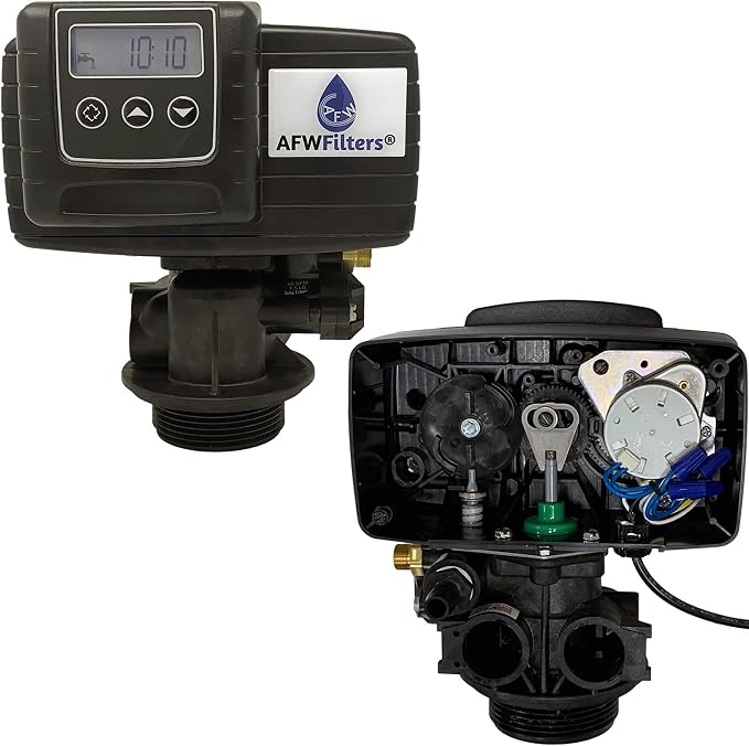 AFWFilters 1.5 Cubic Foot 48k Whole Home Water Softener with High Capacity Resin, 3/4"