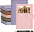 A5 ENOMY Personalized Notebook Set with 10PC Pens Custom Journal with Pocket Lined Custom Notebook for Writing Men Women Ideal Mom Sister Gift, Pink