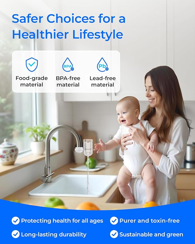 Waterdrop C08B Water Filter Replacement for PUR® Faucet Filter, 3 Pack | Compatible with All PUR® PLUS Faucet Filtration System, Replacement RF-3375®, NSF 42 Certified, 9-Month, 900-Gallon