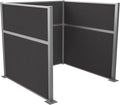 Versare Hush Panel Cubicle Kit | Workstation Partition Walls | Sound Dampening Cubicle Walls | Partitions for Desks
