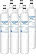 Maxblue MB-F19C Replacement for GE® RPWFE®, RPWF (with CHIP) Refrigerator Water Filter, Compatible with WSG-4, WF277, GFE28GMKES, PFE28KBLTS, GFD28GSLSS, PWE23KSKSS, GYE22HMKES, DFE28JSKSS, 6 Filters