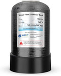 WECO Mineral Tank for Water Softener/Filter - Polyethylene Inner Shell Pressure Vessel with 2.5" Top Opening - 150 PSI Max Pressure - 120 °F Max Temperature - 10x17, BLACK