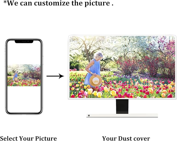 Baocicco Fashion Pink Marble Waterproof Television Cover 32 Inch Full Body Covers for Television Screen Panel Case Computer Sleeve Compatible with PC, Desktop and TV LED LCD OLED Decorations