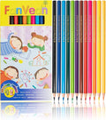 Colored Pencils for Kids Classroom Set, 12 Count Pre-sharpened Coloring pencil Bulk Gift
