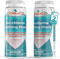 2.2 LB 2 Pack Non-Chlorine Spa Shock Oxidizer Cleaner for Hot Tub, Chlorine-Free Water Care & Enhanced Oxidizing Shock Cleaner for Hot Tubs, Spas and Pools, Quick Dissolving, Fast-Acting