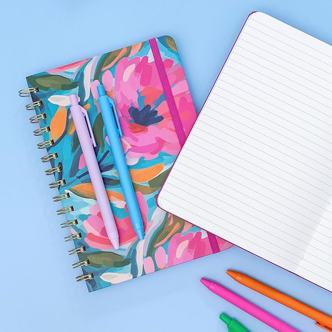 PAPERAGE Lined Spiral Journal Notebook