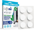 Caffenu Descaling Tablets Pack of 6. Coffee Machine Descaler Tablets. Compatible with Jura, Mellita, Siemens, Phillips and Saeco. Remove Limescale & Build-up. Complete the Barista Kit