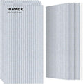 10 Pack Sound Proof Panels for Walls,48 x 24x 0.4 Inch Sound Deadening Panels,Large Acoustic Panels for Media Room, Office and Studio,Light Camel