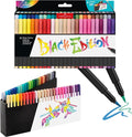 Faber-Castell Black Edition Soft Brush Pens, 50 Felt Tip Markers