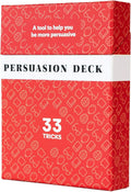 BestSelf Persuasion Deck - Persuasion Skill Cards to Master Persuasion Tricks with 33 Prompts