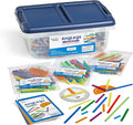 hand2mind AngLegs Classroom Set with 30 Protractors, Geometry Manipulatives, Geometric Shapes for Classroom, Montessori Math Materials, Math Teaching Tools, 4th Grade Math Manipulatives for Kids