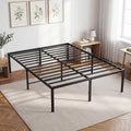 Full Bed Frames, 16 Inch Height Platform Bed Frame