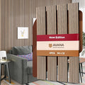 Avana Acoustic Wood Wall Panels – 94.4 X 12.6 Inch White Oak Acoustic Panels 4 PCs – Wall Panels For Interior Wall Decor For Homes, Offices, Studios – Sturdy And Durable Wood Panels For Wall