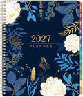 2027 Planner - 2027 Planner Weekly and Monthly, Jan 2027 - Dec 2027, Monthly Planner, 8.5" x 11", Calendar Planner, Monthly Tabs, Twin-Wire Binding, Holidays, Back Pocket
